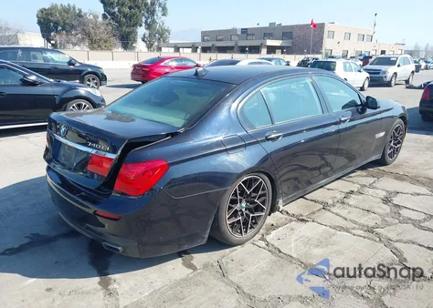 2011 BMW 740Li from USA, damaged, VIN WBAKB4C55BC392618